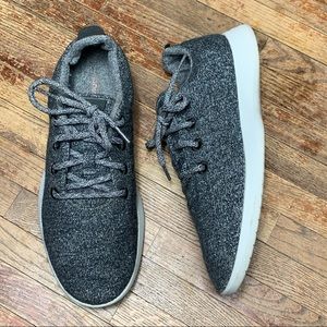 Allbirds Men’s Wool Runners Natural Grey Size 10 Athletic Shoes Sneakers GUC